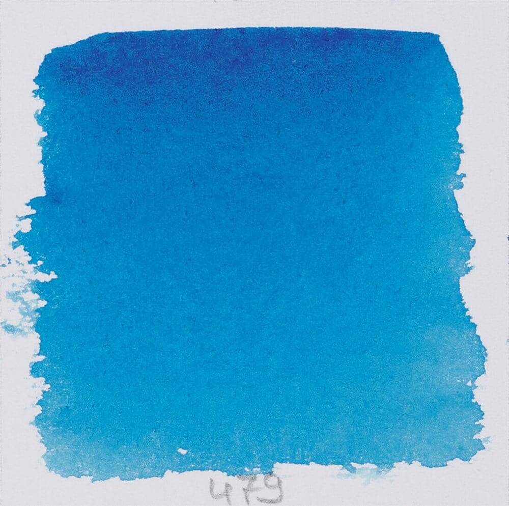Schmincke Horadam Aquarell Artist Sulu Boya Yarım Tablet 479 Helio Cerulean