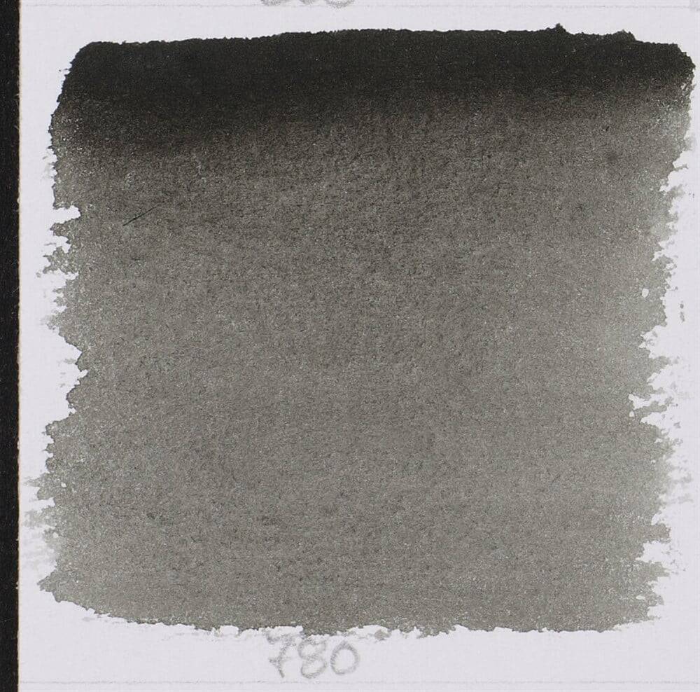 Schmincke Horadam Aquarell Artist Sulu Boya Yarım Tablet 780 İvory Black