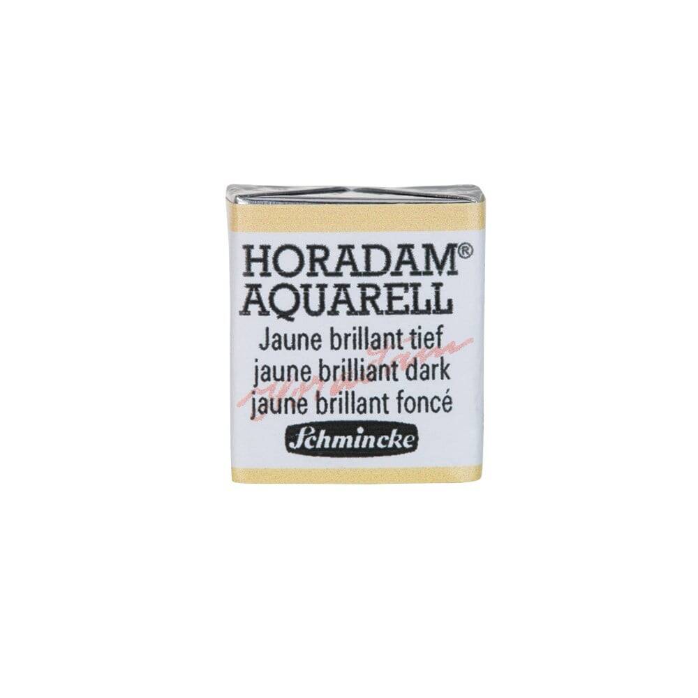 Schmincke Horadam Aquarell Artist Sulu Boya Yarım Tablet 221 Jaune Brilliant Dark