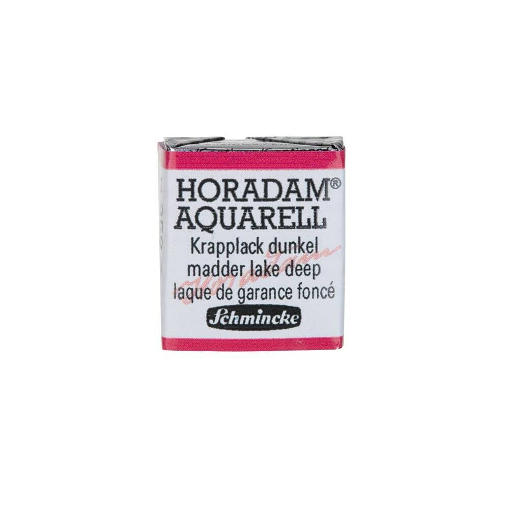 Schmincke Horadam Aquarell Artist Sulu Boya Yarım Tablet 358 Madder Lake Deep