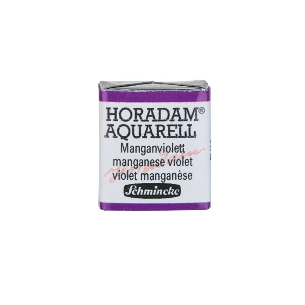 Schmincke Horadam Aquarell Artist Sulu Boya Yarım Tablet 474 Manganese Violet