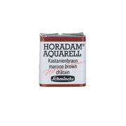 Schmincke Horadam Aquarell Artist Sulu Boya Yarım Tablet 651 Maroon Bro