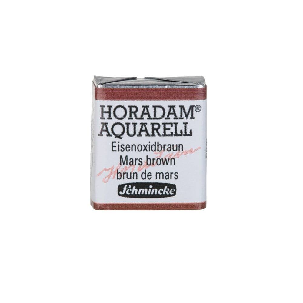 Schmincke Horadam Aquarell Artist Sulu Boya Yarım Tablet 658 Mars Bro