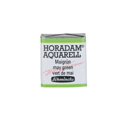 Schmincke Horadam Aquarell Artist Sulu Boya Yarım Tablet 524 May Green