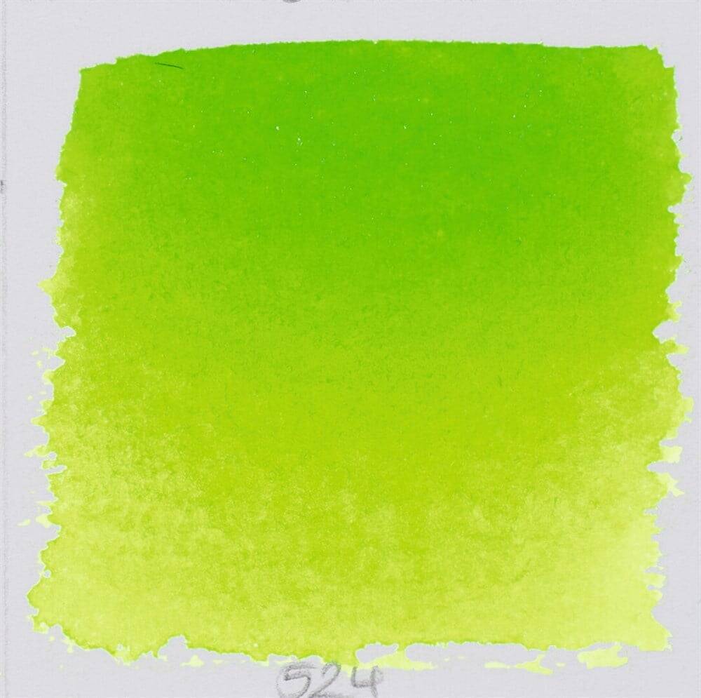 Schmincke Horadam Aquarell Artist Sulu Boya Yarım Tablet 524 May Green