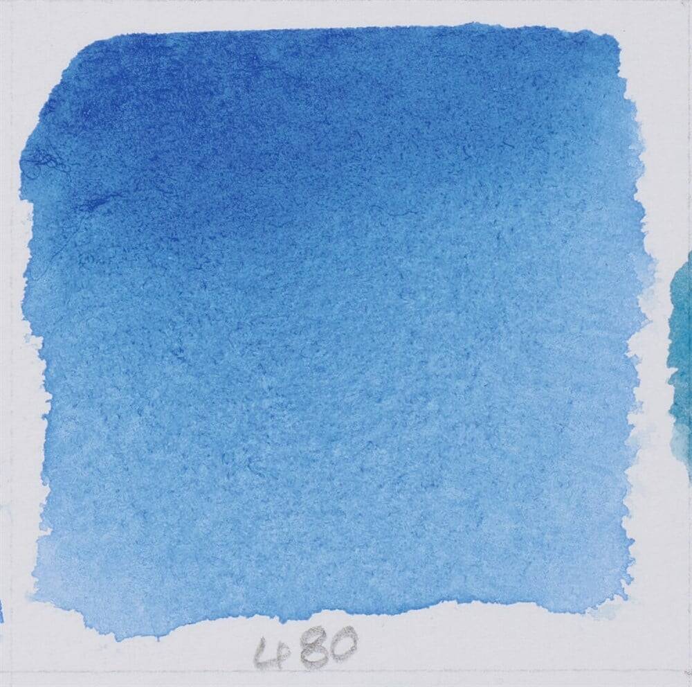 Schmincke Horadam Aquarell Artist Sulu Boya Yarım Tablet 480 Mountain Blue