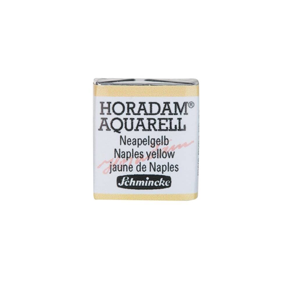 Schmincke Horadam Aquarell Artist Sulu Boya Yarım Tablet 229 Naples Yellow