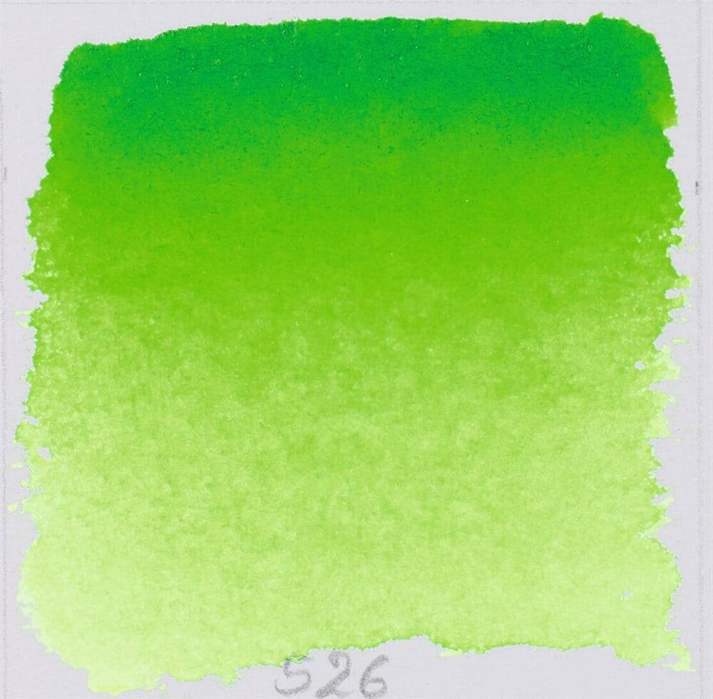 Schmincke Horadam Aquarell Artist Sulu Boya Yarım Tablet 526 Permanent Green