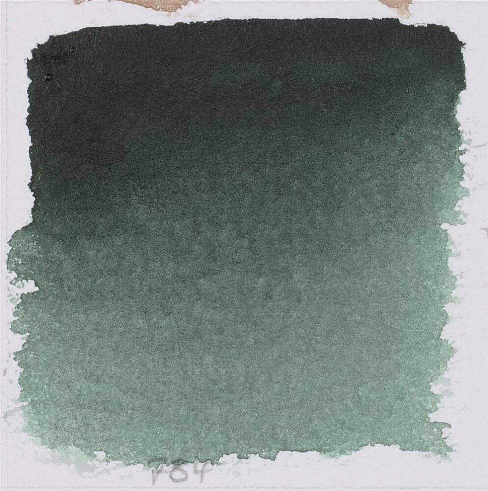 Schmincke Horadam Aquarell Artist Sulu Boya Yarım Tablet 784 Perylene Green