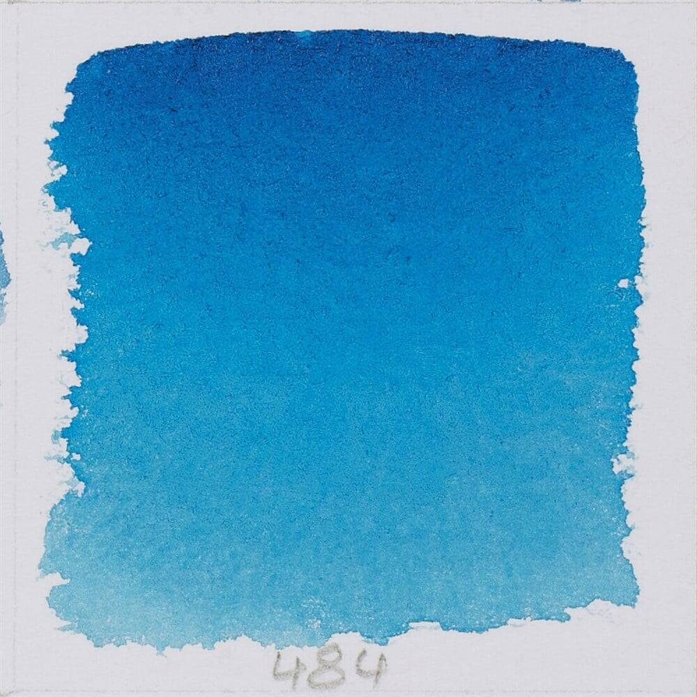 Schmincke Horadam Aquarell Artist Sulu Boya Yarım Tablet 484 Phthalo Blue