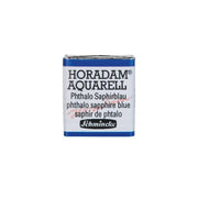 Schmincke Horadam Aquarell Artist Sulu Boya Yarım Tablet 477 Phthalo Sapphire Blue