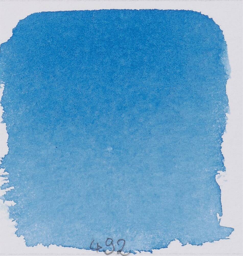 Schmincke Horadam Aquarell Artist Sulu Boya Yarım Tablet 492 Prussian Blue