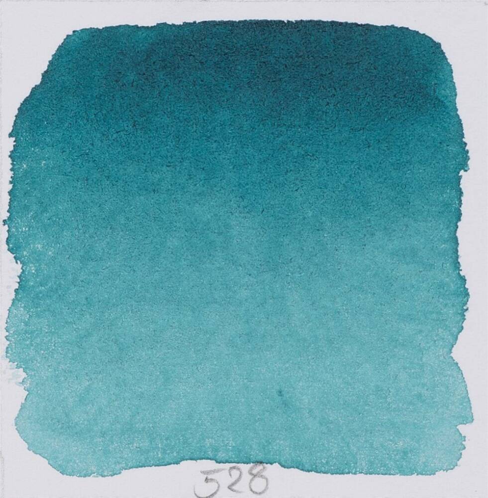 Schmincke Horadam Aquarell Artist Sulu Boya Yarım Tablet 528 Prussian Green