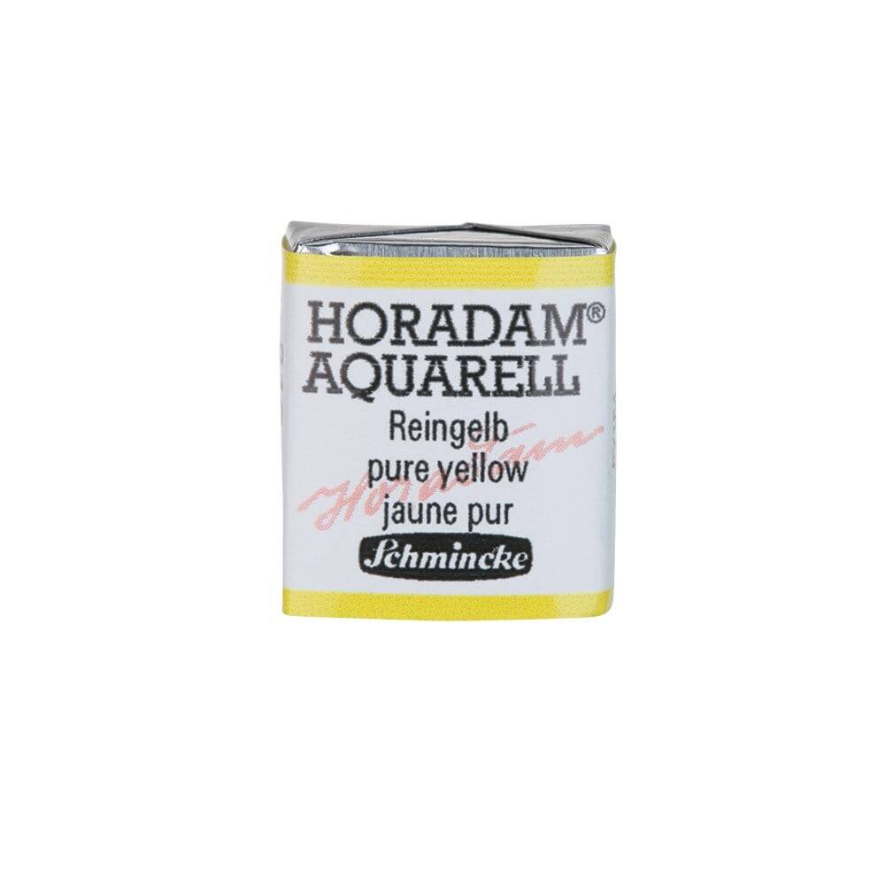 Schmincke Horadam Aquarell Artist Sulu Boya Yarım Tablet 216 Pure Yellow