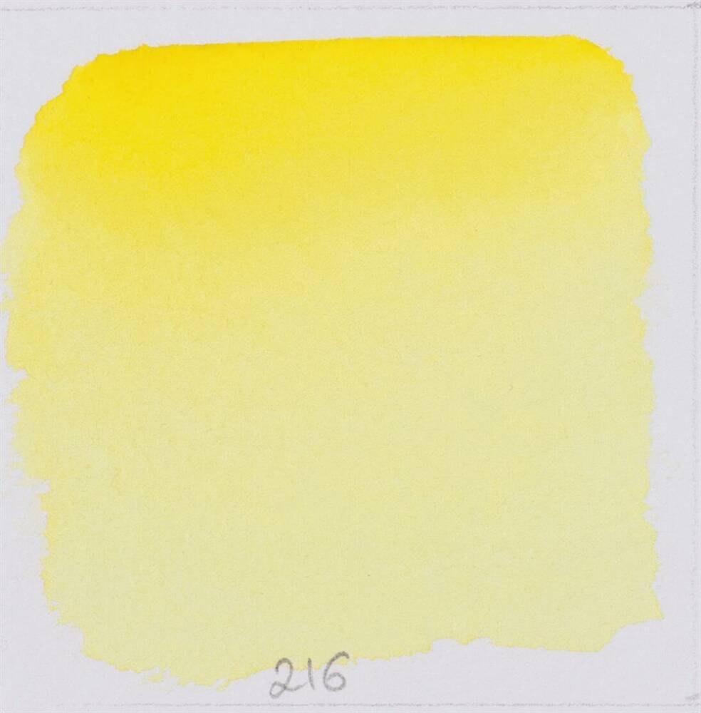 Schmincke Horadam Aquarell Artist Sulu Boya Yarım Tablet 216 Pure Yellow