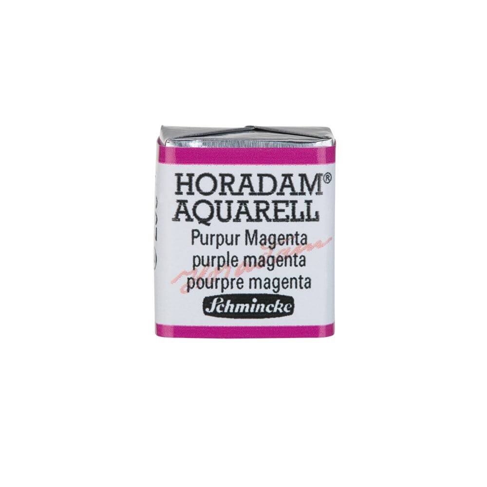 Schmincke Horadam Aquarell Artist Sulu Boya Yarım Tablet 367 Purple Magenta