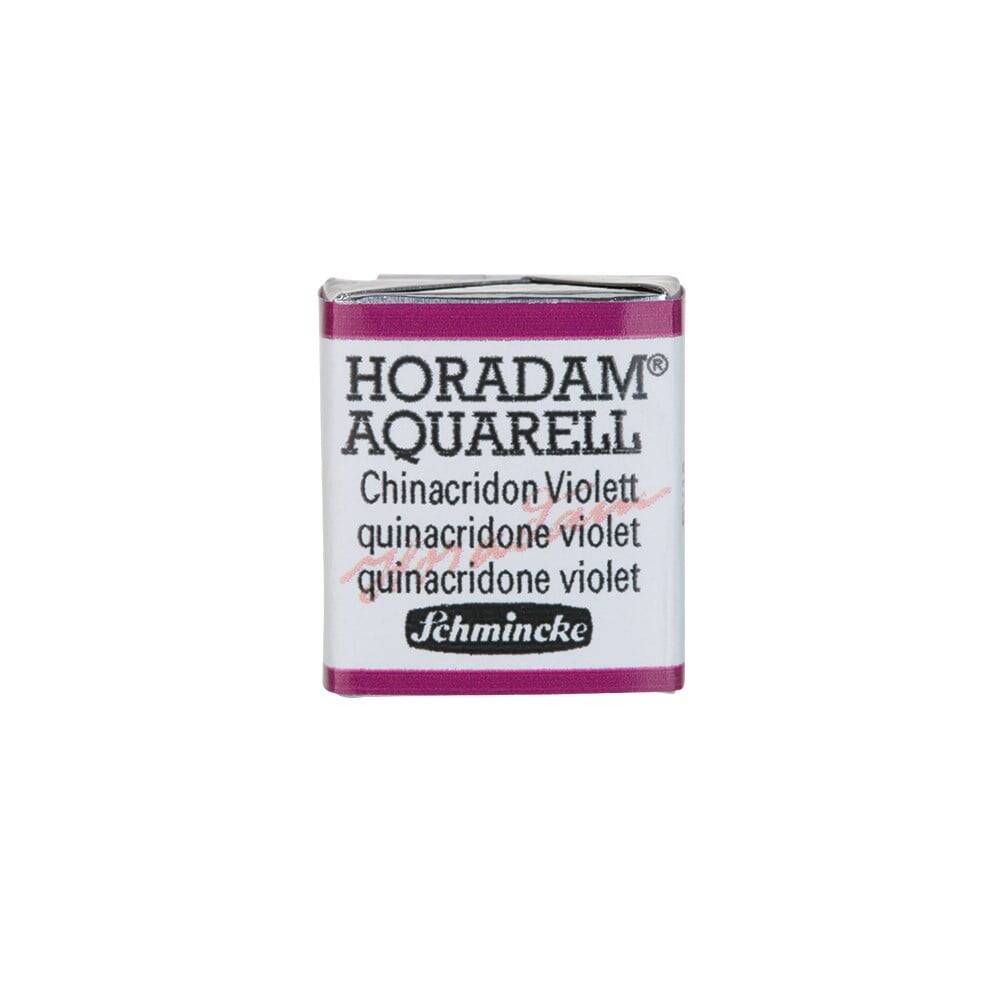 Schmincke Horadam Aquarell Artist Sulu Boya Yarım Tablet 368 Quinacridone Violet