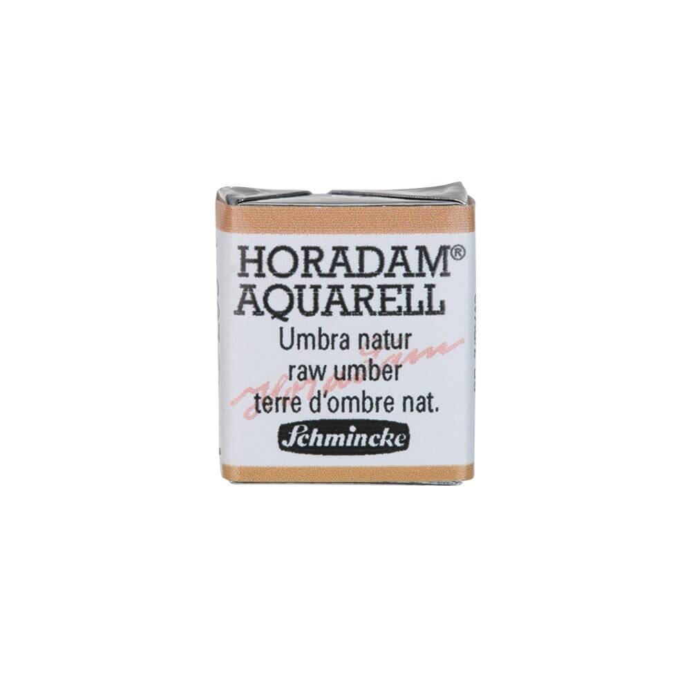 Schmincke Horadam Aquarell Artist Sulu Boya Yarım Tablet 667 Raw Umber