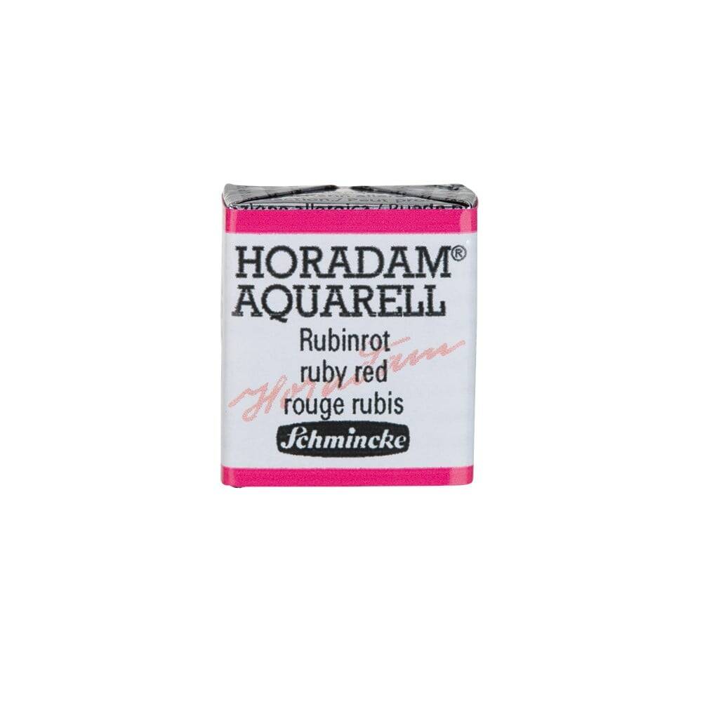 Schmincke Horadam Aquarell Artist Sulu Boya Yarım Tablet 351 Ruby Red