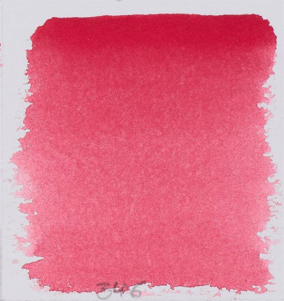 Schmincke Horadam Aquarell Artist Sulu Boya Yarım Tablet 346 Ruby Red Deep