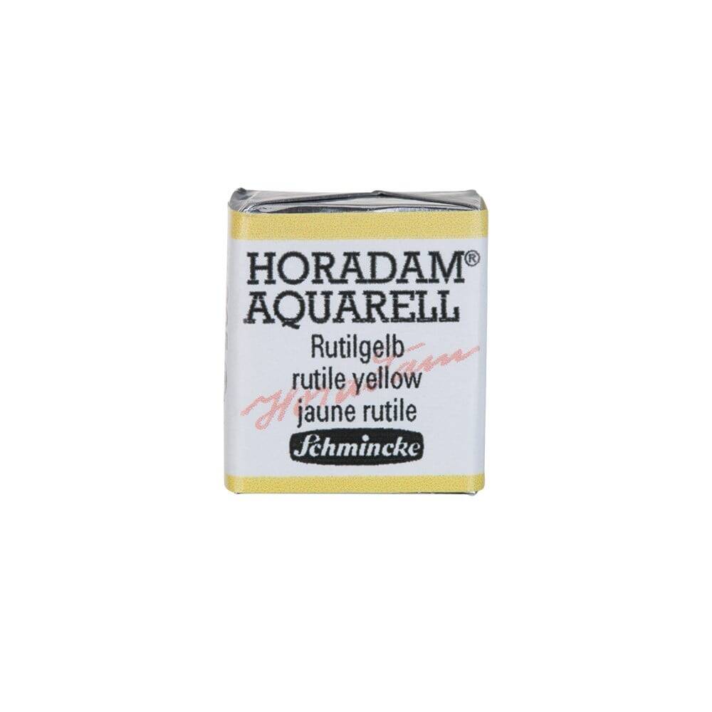 Schmincke Horadam Aquarell Artist Sulu Boya Yarım Tablet 205 Rutile Yellow