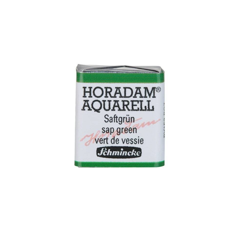 Schmincke Horadam Aquarell Artist Sulu Boya Yarım Tablet 530 Sap Green