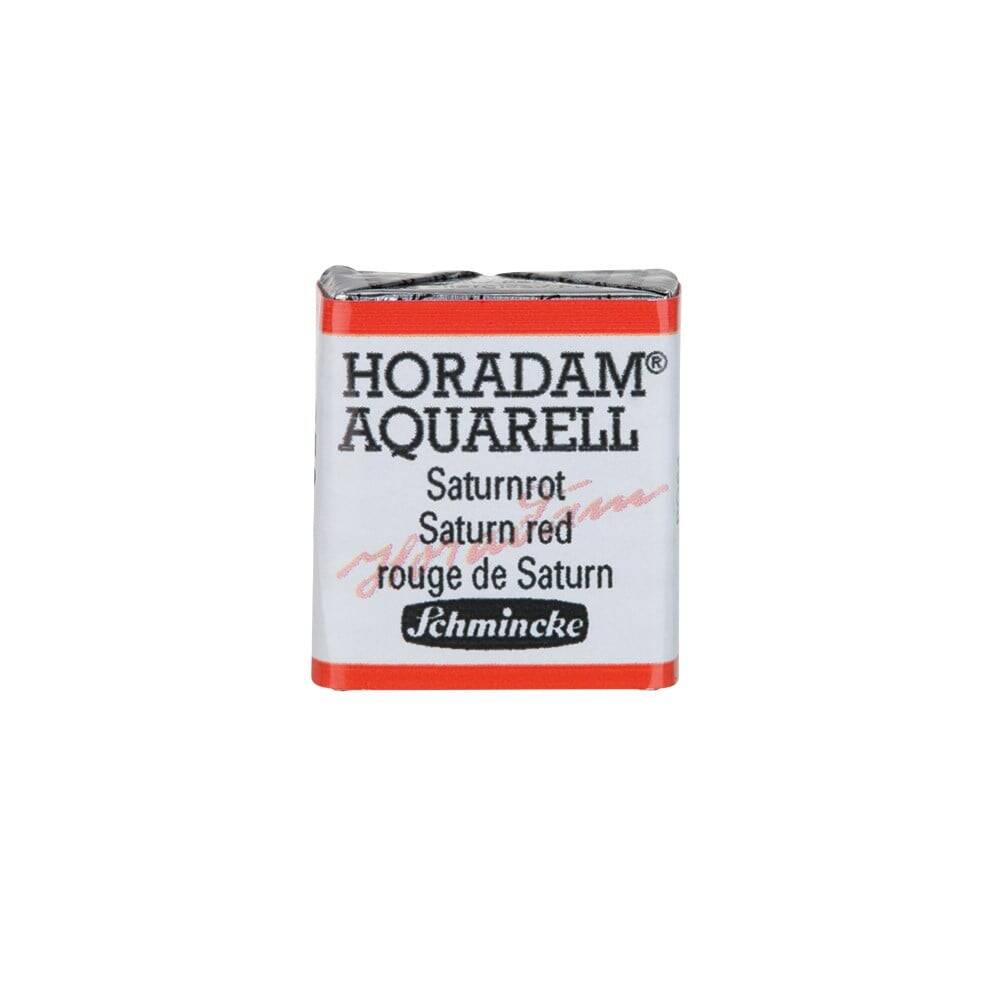 Schmincke Horadam Aquarell Artist Sulu Boya Yarım Tablet 359 Saturn Red