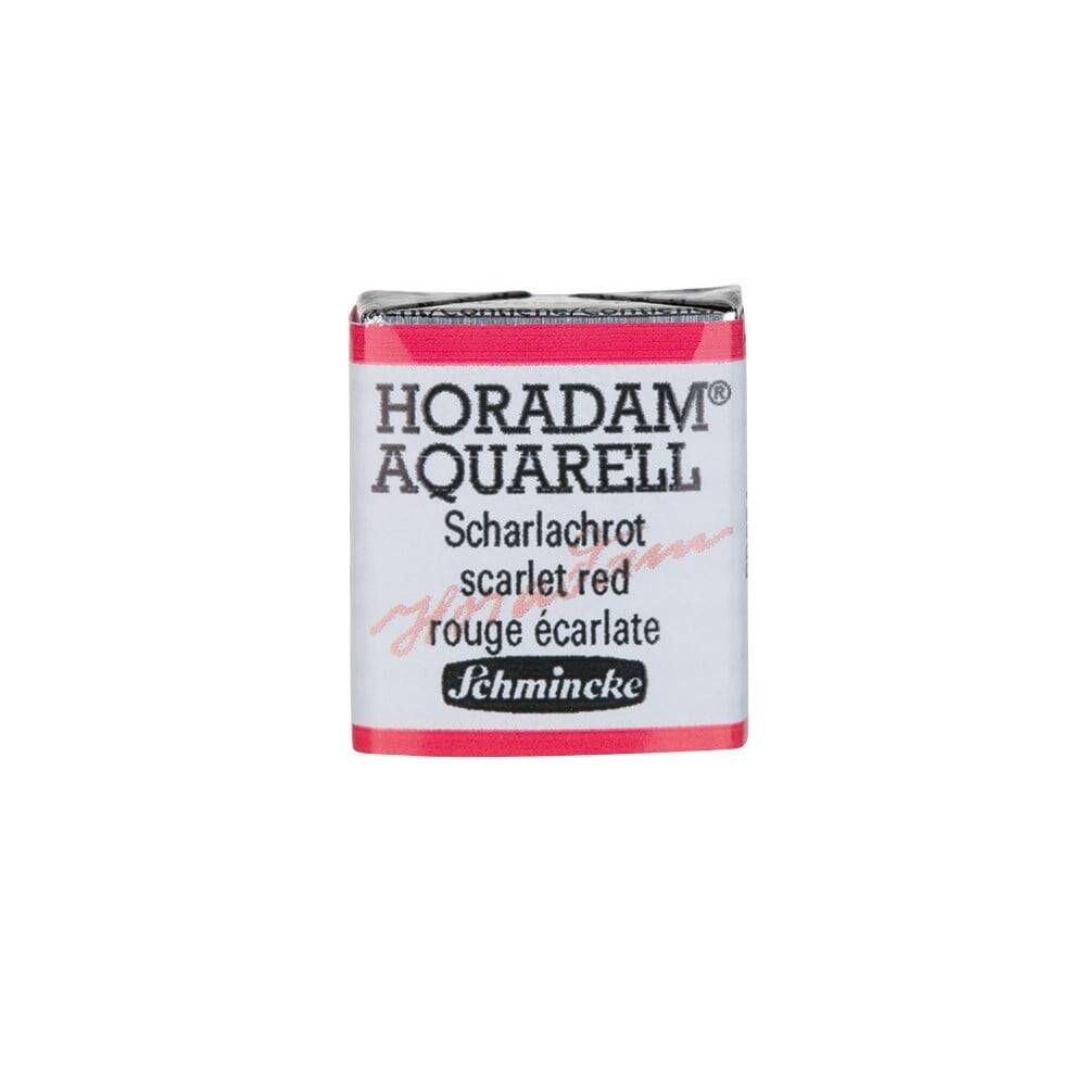Schmincke Horadam Aquarell Artist Sulu Boya Yarım Tablet 363 Scarlet Red