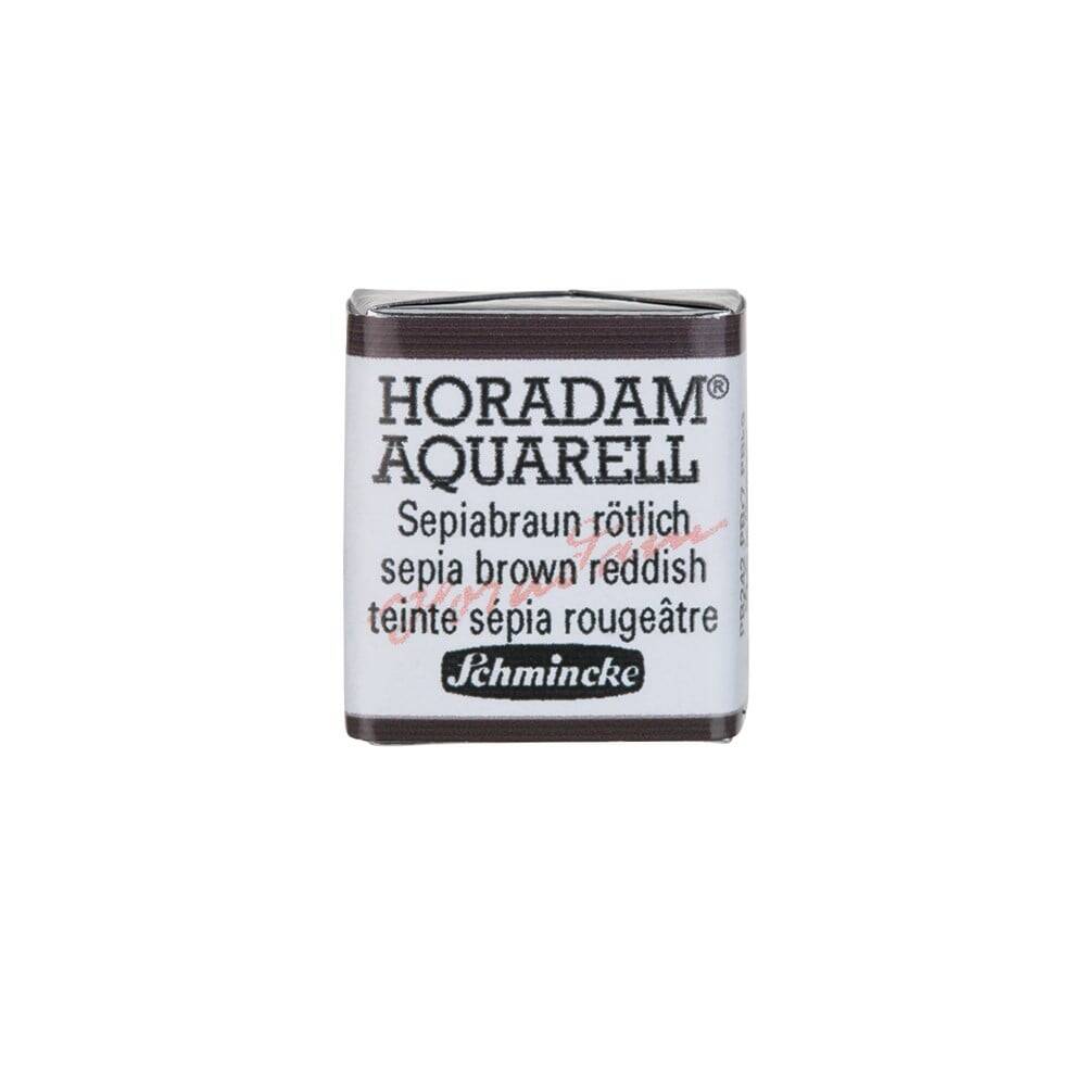 Schmincke Horadam Aquarell Artist Sulu Boya Yarım Tablet 662 Sepia BroTone