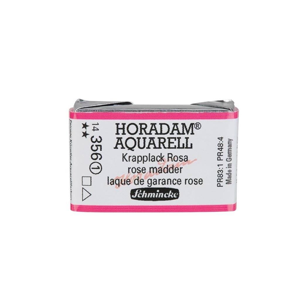 Schmincke Horadam Aquarell Artist Sulu Boya Tam Tablet 356 Rose Madder Seri 1