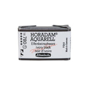 Schmincke Horadam Aquarell Artist Sulu Boya Tam Tablet 780 Ivory Black Seri 1
