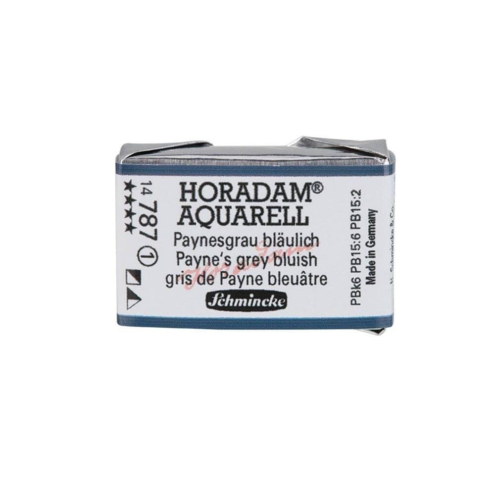 Schmincke Horadam Aquarell Artist Sulu Boya Tam Tablet 787 Payne'S Grey Bluish Seri 1