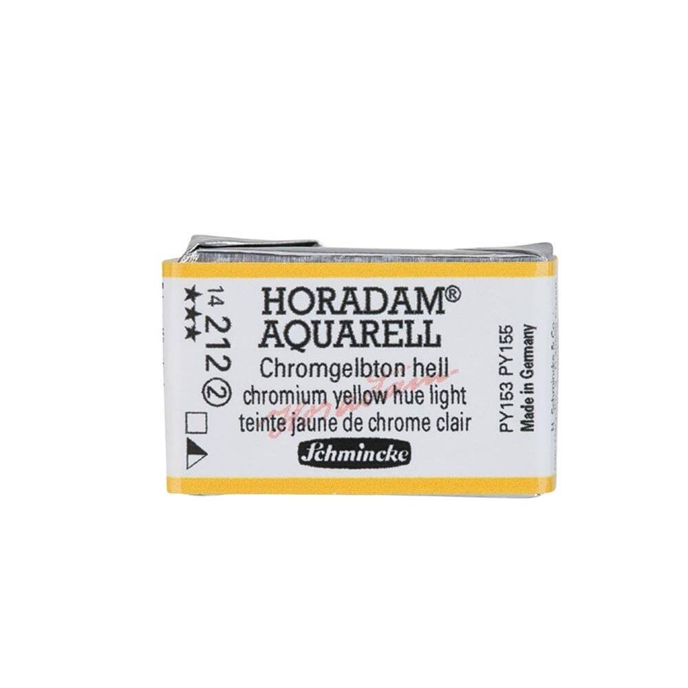 Schmincke Horadam Aquarell Artist Watercolor Full Pan Series 2 212 Chrome Yellow Light No Lead