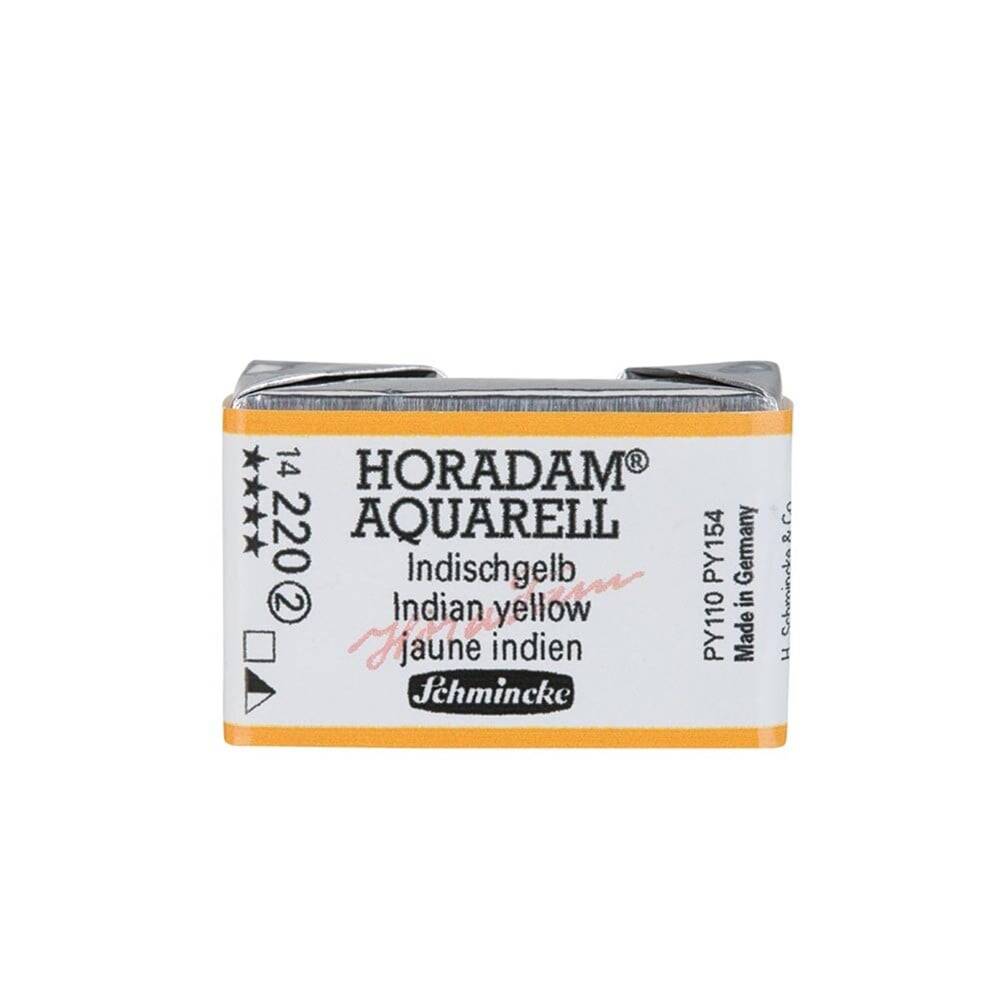 Schmincke Horadam Aquarell Artist Sulu Boya Tam Tablet 220 Indian Yellow Seri 2