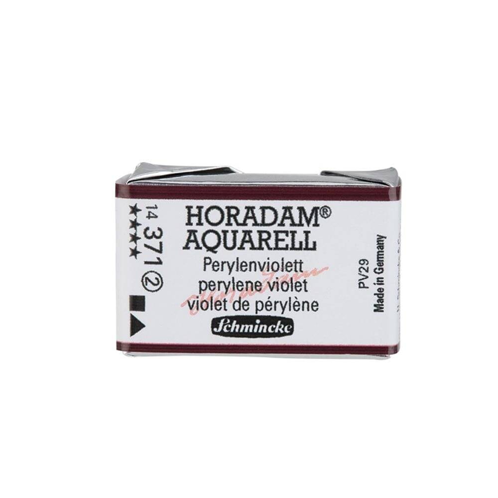 Schmincke Horadam Aquarell Artist Sulu Boya Tam Tablet 371 Perylene Violet Seri 2