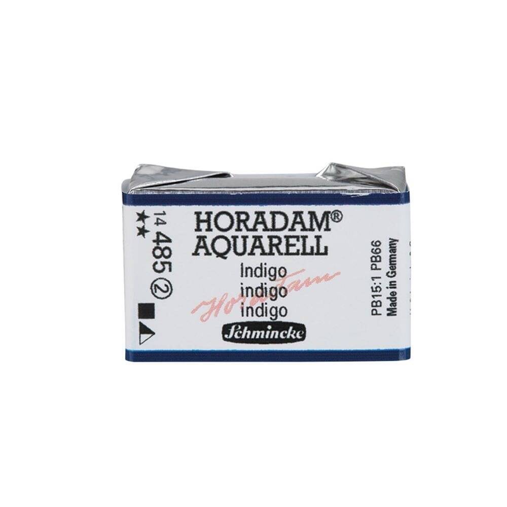 Schmincke Horadam Aquarell Artist Sulu Boya Tam Tablet 485 Indigo  Seri 2