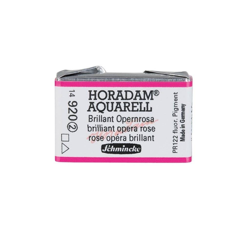Schmincke Horadam Aquarell Artist Sulu Boya Tam Tablet 920 Brilliant Opera Rose Seri 2