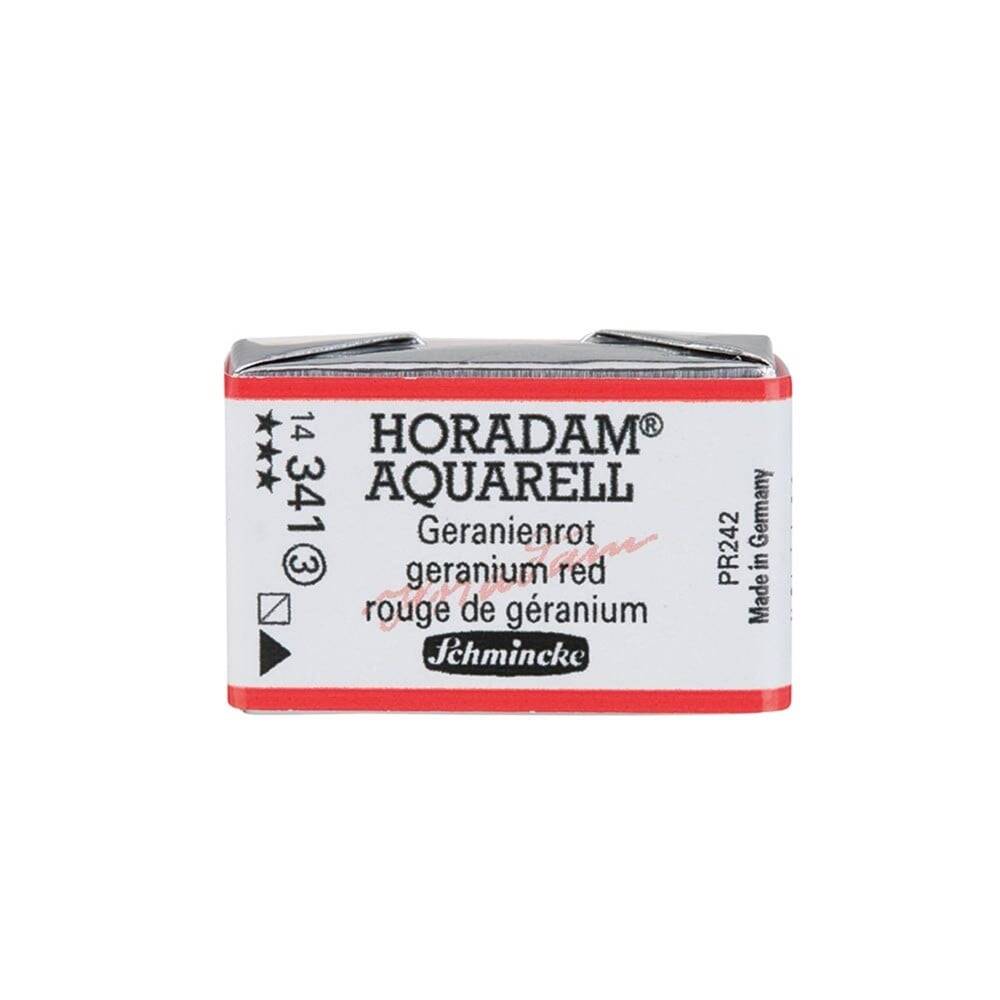 Schmincke Horadam Aquarell Artist Watercolor Full Pan Series 3 341 Granium Red