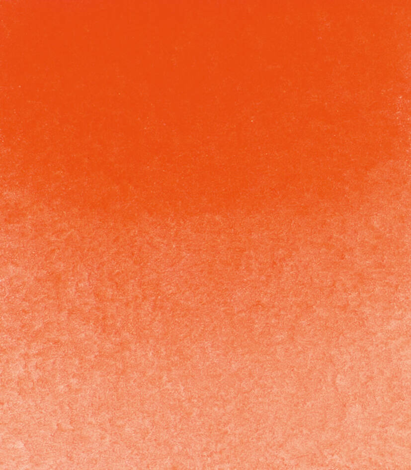 Schmincke Horadam Aquarell Artist Watercolor Full Pan Series 3 348 Cadmium Red Orange