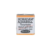 Schmincke Horadam Aquarell Artist Sulu Boya Yarım Tablet 659 Titanium Gold Ochre