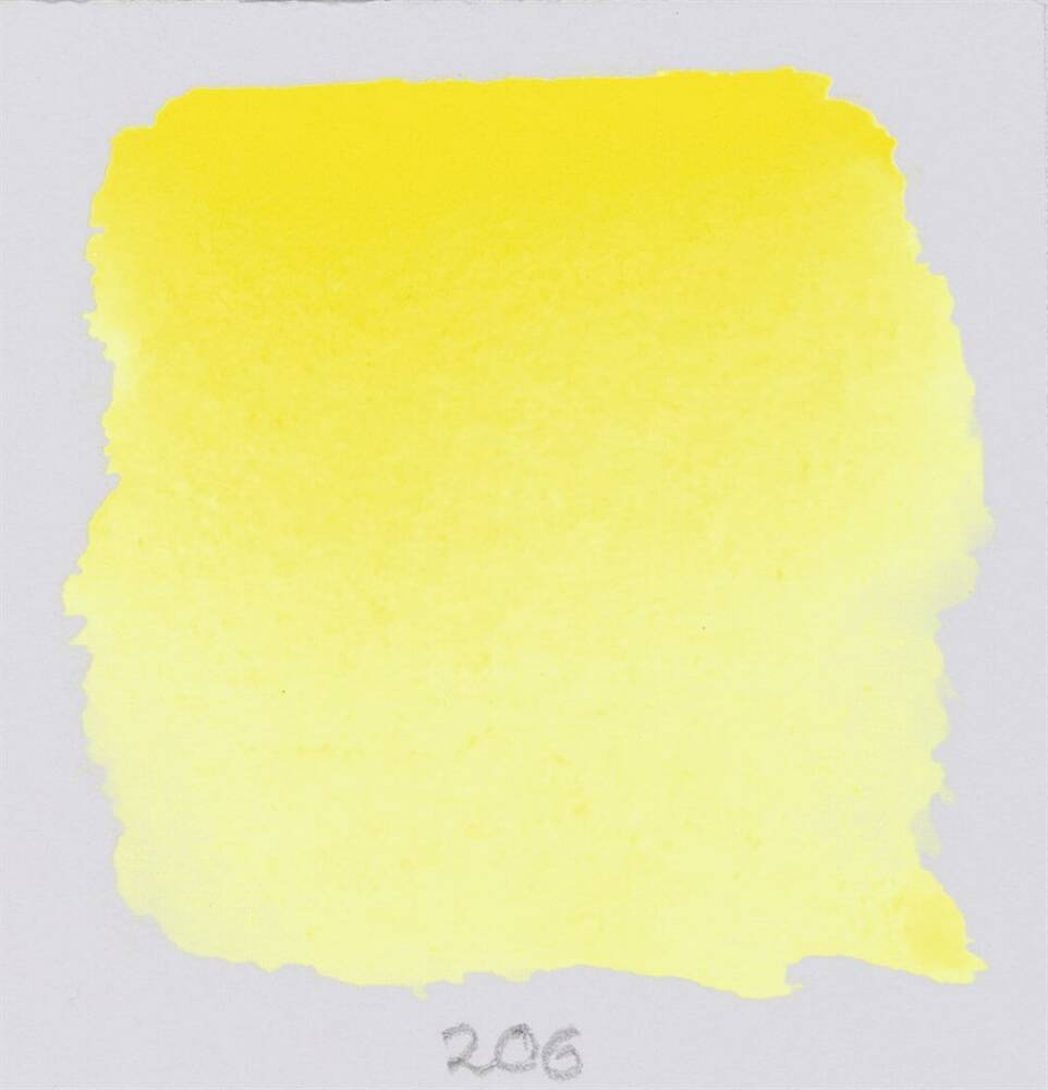 Schmincke Horadam Aquarell Artist Sulu Boya Yarım Tablet 206 Titanium Yellow