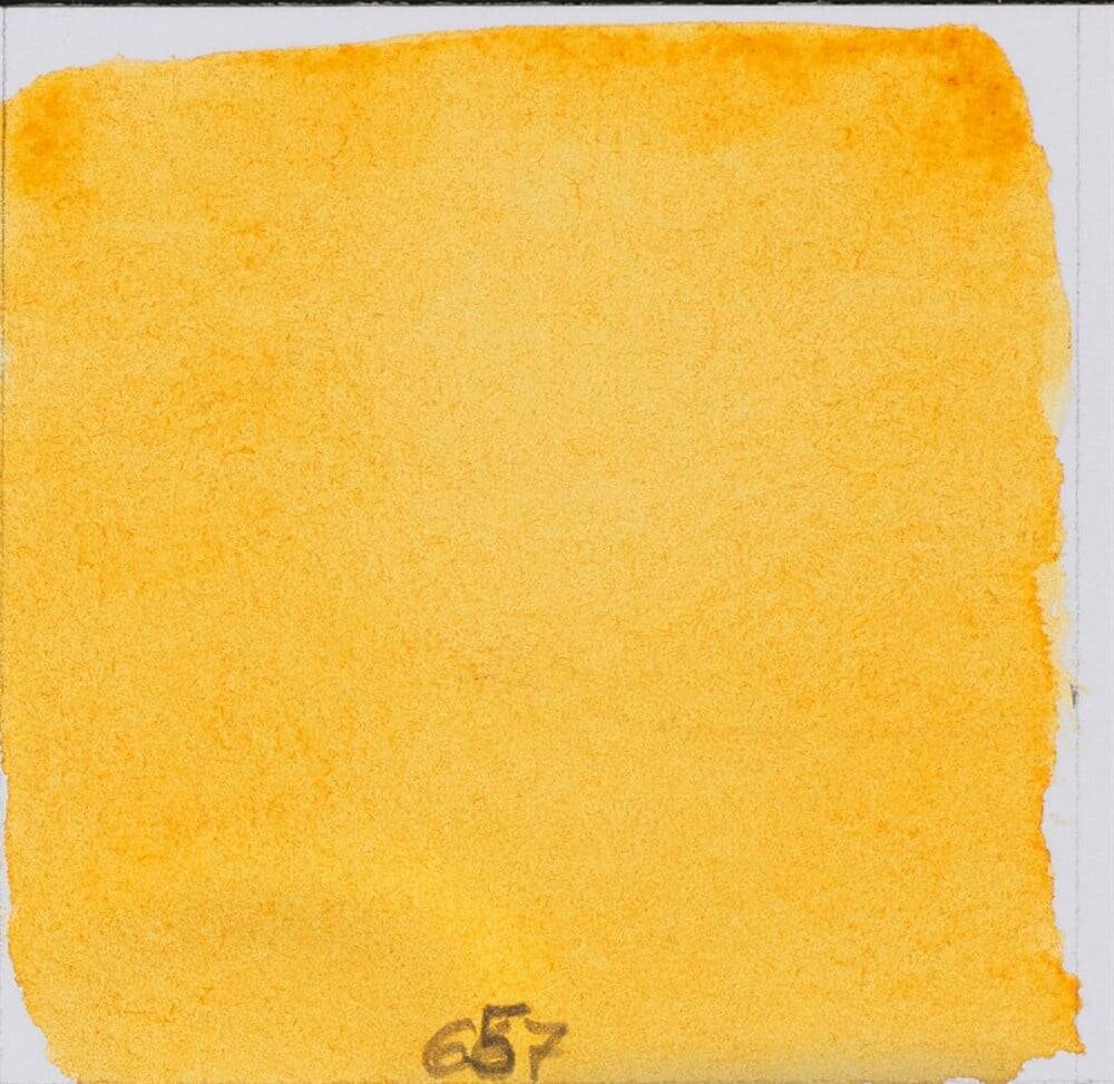 Schmincke Horadam Aquarell Artist Sulu Boya Yarım Tablet 657 Transparent Ochre