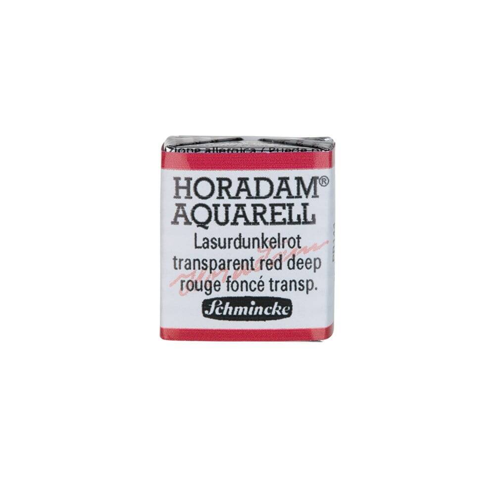 Schmincke Horadam Aquarell Artist Sulu Boya Yarım Tablet 355 Transparent Red Deep