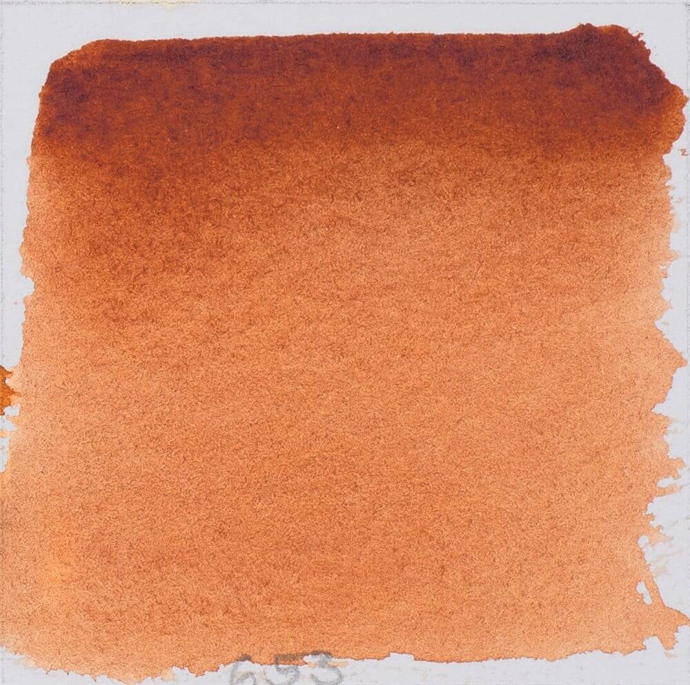 Schmincke Horadam Aquarell Artist Sulu Boya Yarım Tablet 653 Transparent Sienna