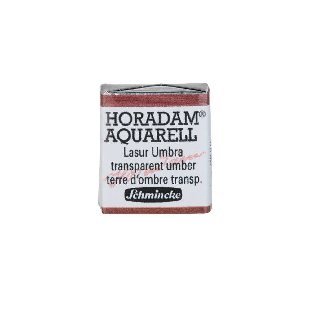 Schmincke Horadam Aquarell Artist Sulu Boya Yarım Tablet 671 Transparent Umber