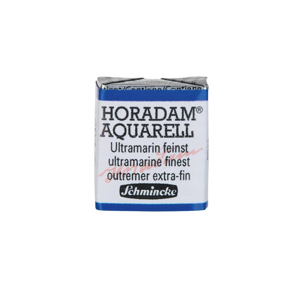 Schmincke Horadam Aquarell Artist Sulu Boya Yarım Tablet 494 Ultramarine Finest