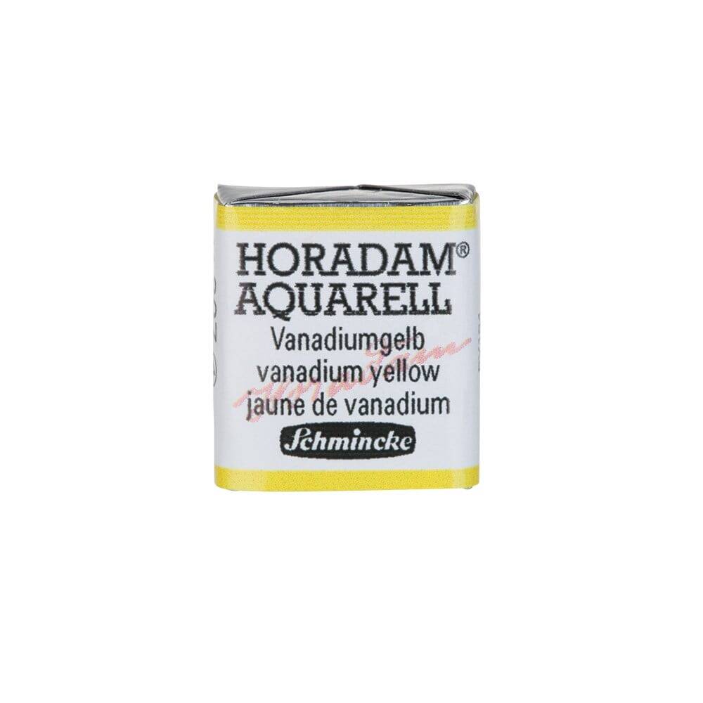 Schmincke Horadam Aquarell Artist Sulu Boya Yarım Tablet 207 Vanadium Yellow