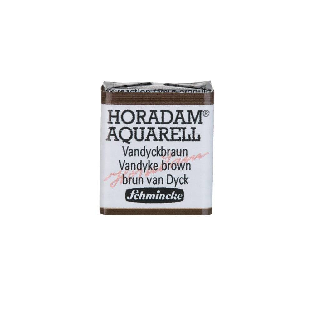 Schmincke Horadam Aquarell Artist Sulu Boya Yarım Tablet 669 Vandyke Bro