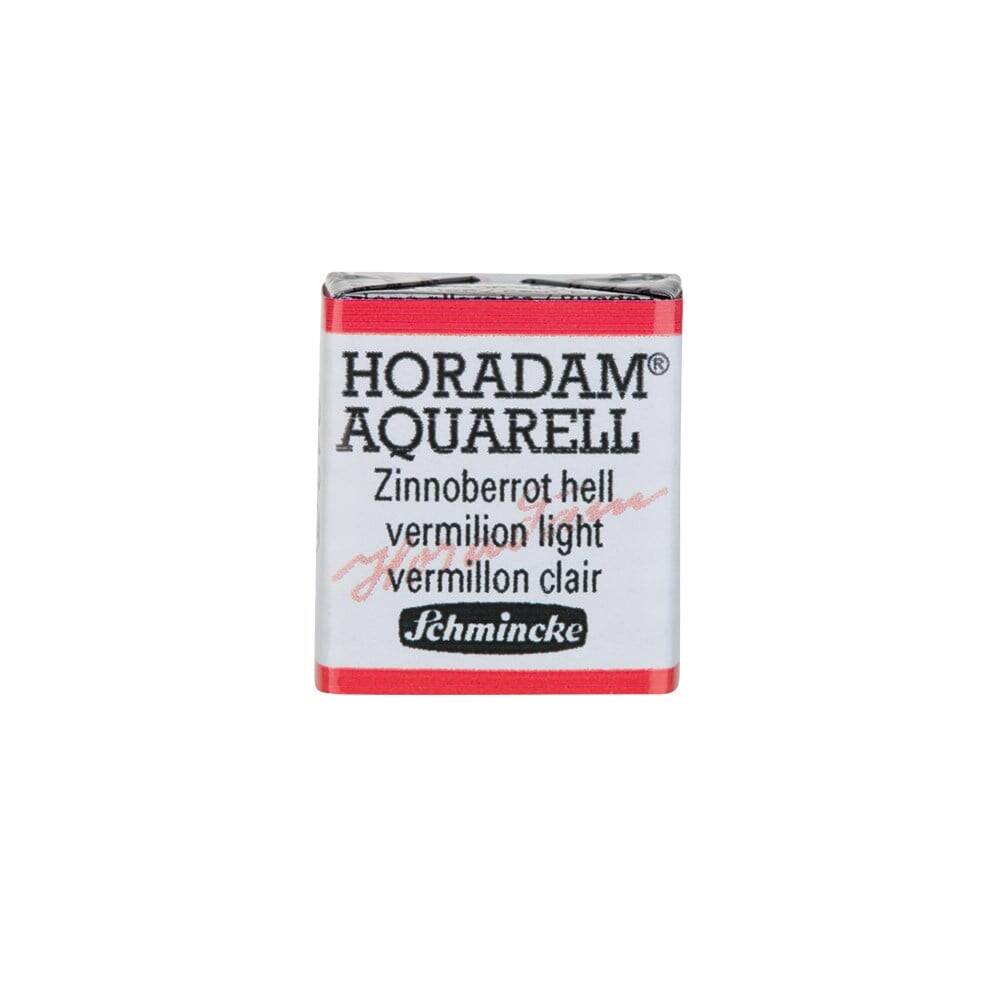 Schmincke Horadam Aquarell Artist Sulu Boya Yarım Tablet 342 Vermilion Light