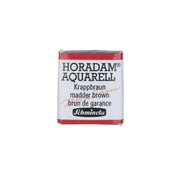 Schmincke Horadam Aquarell Artist Sulu Boya Yarım Tablet  670 Madder Brown